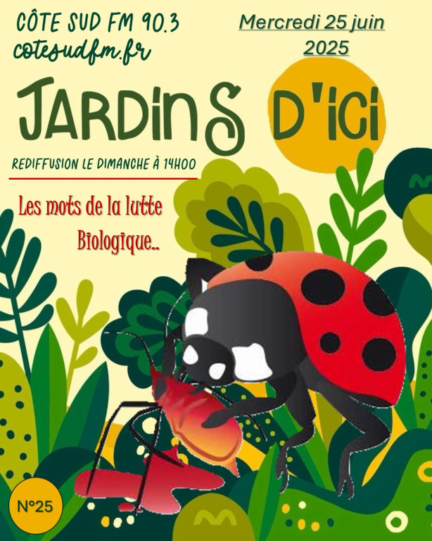 La lutte biologique, les mots de la lutte biologique.